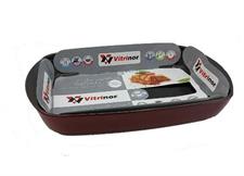 PIROFILA RETT. VETRO PYREX ANTIADERENTE 35X22X5