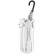 PORTAOMBRELLI METALLO FLOWERS2 BIANCO