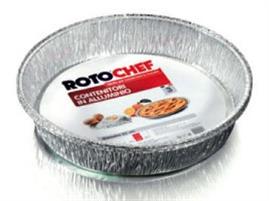 TORTIERA TONDA ALLUMINIO MONOUSO 22CM ZC003 3PZ