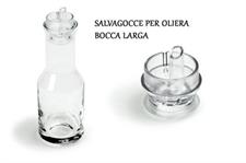 SALIERA VETRO T-INOX DAISY
