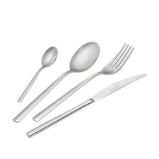 SERVIZIO POSATE INOX 24PZ FASHION SABBIATO