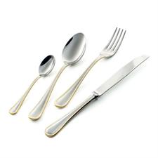 SERVIZIO POSATE INOX 75PZ IMPERO FILO ORO