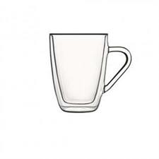 SET 2 TAZZA MUG TERMICA VETRO 32CL