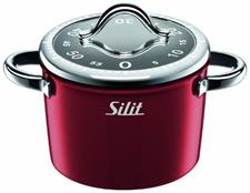 TIMER CUCINA MECCANICO PENTOLA VITALIANO ROSSO