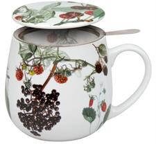 TISANIERA C-C PORCELLANA+FILTRO 420ML FRUTTI DI