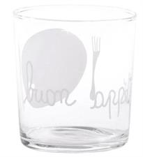 BICCHIERE SD 37CL ACQUA BUON APPETITO