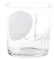 BICCHIERE SD 37CL ACQUA BUON APPETITO
