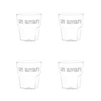 SET 4 BICCHIERE LIQUORE SD UN AMARO