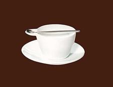 TAZZA CAFFE' CON CUCCHIAIO