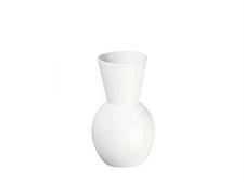 VASO BOMBATO PORC. BIANCO H.15