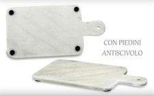 TAGLIERE MARMO BIANCO 34X18 CON MANICO