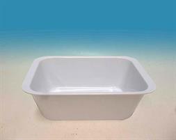 VASCHETTA MELAMINA BIANCA 20X30