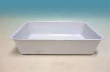 VASCHETTA MELAMINA BIANCA 25X35H8