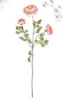 RANUNCOLO 3 FIORI ROSA 61 CM