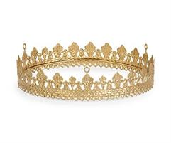 CORONCINA METALLO ORO 190X40