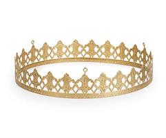 CORONCINA METALLO ORO 300X55