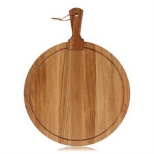 TAGLIERE POLENTA CON MANICO LEGNO D.40X4,5CM