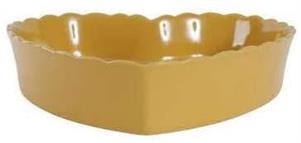 COPPETTA CUORE 12CM GIALLA