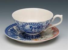 TAZZA TE' BLU ROSA C.P.