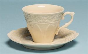 TAZZA TE' C.P. PORCELL.AVORIO