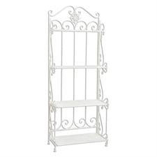 SCAFFALE METALLO BIANCO
