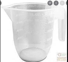 CARAFFA GRADUATA PLASTICA TRASP. FACK 500ML