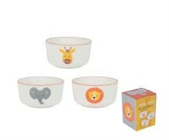 SET 3 BOLI CEREALI CON ANIMALI