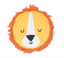 CUSCINO LEONE GIALLO-ARANCIO