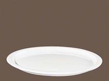 PIATTO TORTA D.34 BIANCO PORCE