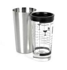 AGITATORE SHAKER BOSTON COCKTAIL C/VETRO 40CL