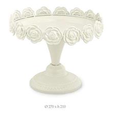 ALZATA  METALLO BIANCACON ROSE