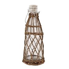 BOTTIGLIA ACQUA VESTE VIMINI