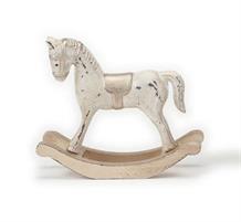 CAVALLO A DONDOLO LEGNO 14CM.