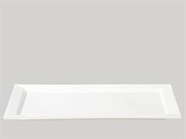 VASSOIO RETT. 48X32CM. BIANCO