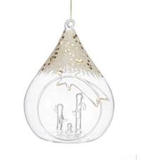 PALLA NATALE NATIVITA' GOCCIA