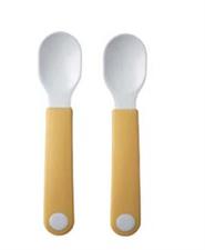 SET 2 CUCCHIAI BABY GIALLE 6M+