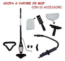SCOPA VAPORE LAVASCIUGA NERA