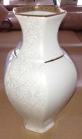 VASO FIORI PORCELLANA FASCIA ORO LIMOGES