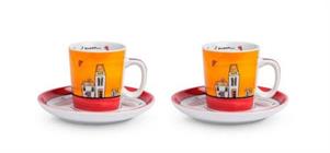 SET 2 TAZZA CAFFE' C/P CASETTE R.