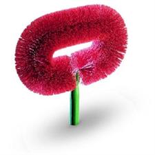 SCOVOLO RAGNATORE OVALE IND C/SNODO C/MANICO 3MT