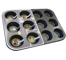 STAMPO MUFFIN ANTIADERENTE 12 IMPRONTE