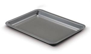 STAMPO PIZZA RETT. ANTIADERENTE HAPPY 35X27CM