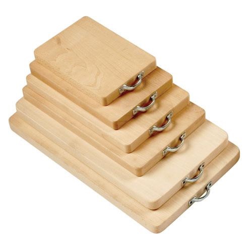TAGLIERE LEGNO MANICO INOX PANETTA 30CM 36/1