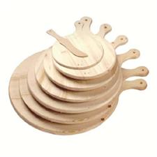 TAGLIERE POLENTA CON MANICO LEGNO 39/1 30CM