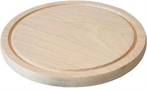 TAGLIERE LEGNO TONDO 25CM