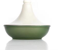 TAJINE ANTIADERENTE+PORCELLANA DR.GREEN 24CM