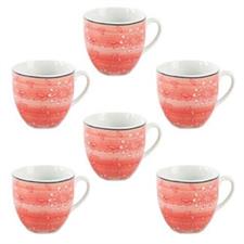 SET 6 TAZZA CAFFE' SENZA PIATTO CORINTO
