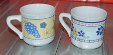 TAZZA CAFFE' C/P ETRUSCA PORCELLANA DECORATA