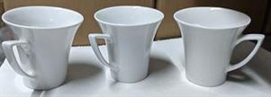 TAZZA CAFFE' PORCELLANA BIANCA