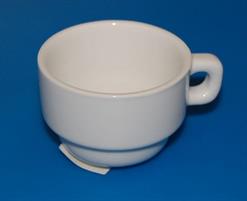 TAZZA CAPPUCCINO S/P ROMA PORCELLANA BIANCA